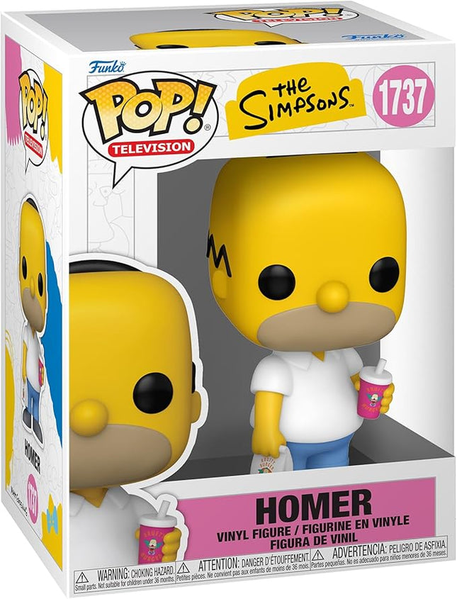 Funko Pop! TV: The Simpsons - Homer - Collectable Vinyl Figure - Gift Idea - Official Merchandise - Toys for Kids & Adults - TV Fans - Model Figure for Collectors and Display
