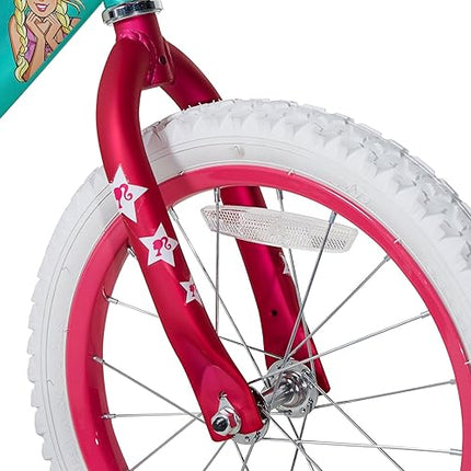 Dynacraft Barbie 12-18 Inch Girls BMX Bike for Age 3-9 Years - Fun and Stylish Design, Sturdy and Durable, Perfect for Kids Learning to Ride, Easy to Assemble, Ideal for Young Riders