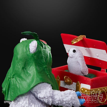 STAR WARS The Black Series Ewok (Holiday Edition), 6-Inch Action Figures, Ages 4 and Up