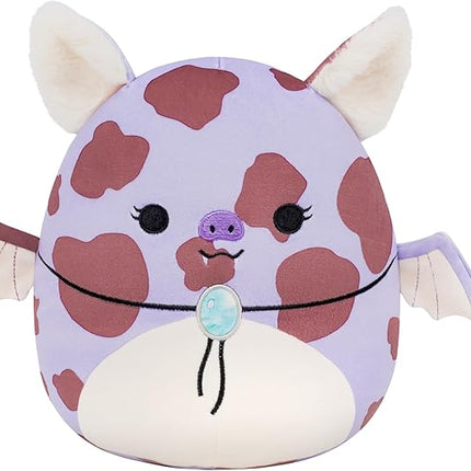 Squishmallows Original Jolene The Lavender Spotted Cowgirl Fruit Bat Multisize Combo Pack – Official Jazwares Plush (Amazon Exclusive)