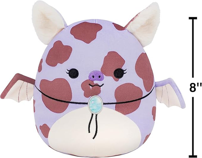 Squishmallows Original Jolene The Lavender Spotted Cowgirl Fruit Bat Multisize Combo Pack – Official Jazwares Plush (Amazon Exclusive)