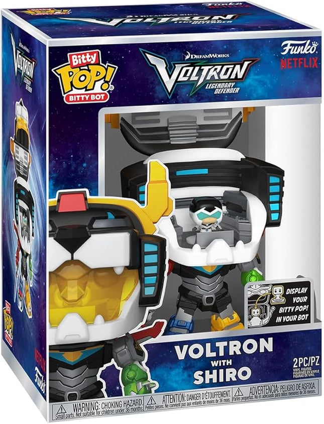 Funko Pop! Bitty Bots: Voltron - Voltron with Shiro