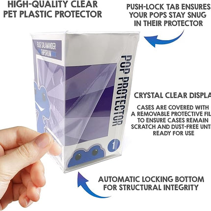 Blue Salamander Emporium Protective Case Bundled with Vinyl Figure – The Nightmare Before Christmas 30th Anniversary – Formal Jack Skellington Funko Pop #1381