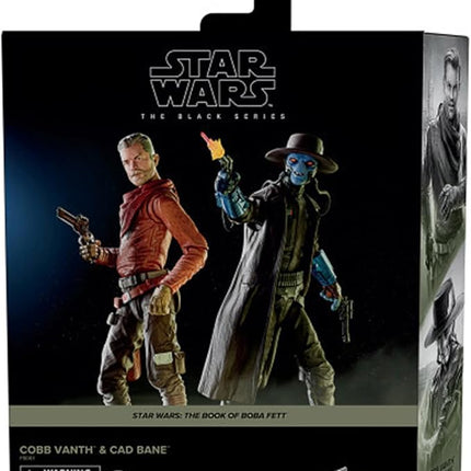 STAR WARS Black Series 6 Inch Action Figure 2-Pack | Cobb Vanth & Cad Bane