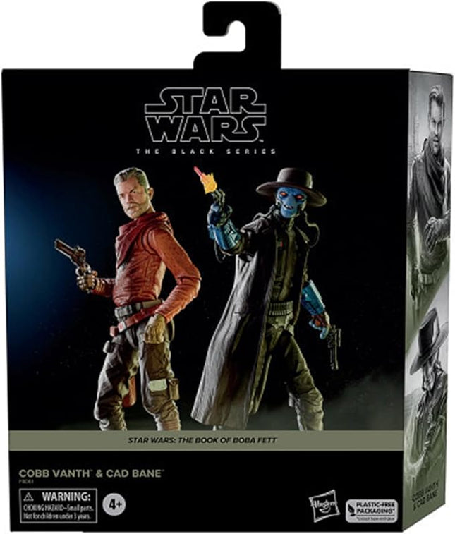 STAR WARS Black Series 6 Inch Action Figure 2-Pack | Cobb Vanth & Cad Bane