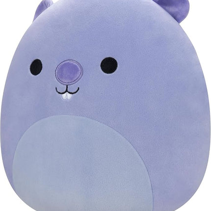 Squishmallows Original 12-Inch Javari Lavender Groundhog - Medium-Sized Ultrasoft Official Jazwares Plush