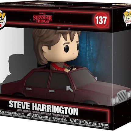 Funko Pop! Rides: Stranger Things - Steve Harrington - Collectable Vinyl Figure - Gift Idea - Official Merchandise - Toys for Kids & Adults - TV Fans - Model Figure for Collectors and Display