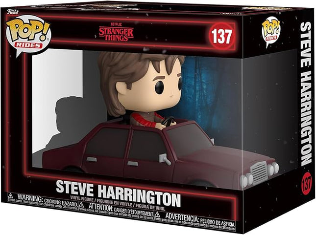 Funko Pop! Rides: Stranger Things - Steve Harrington - Collectable Vinyl Figure - Gift Idea - Official Merchandise - Toys for Kids & Adults - TV Fans - Model Figure for Collectors and Display