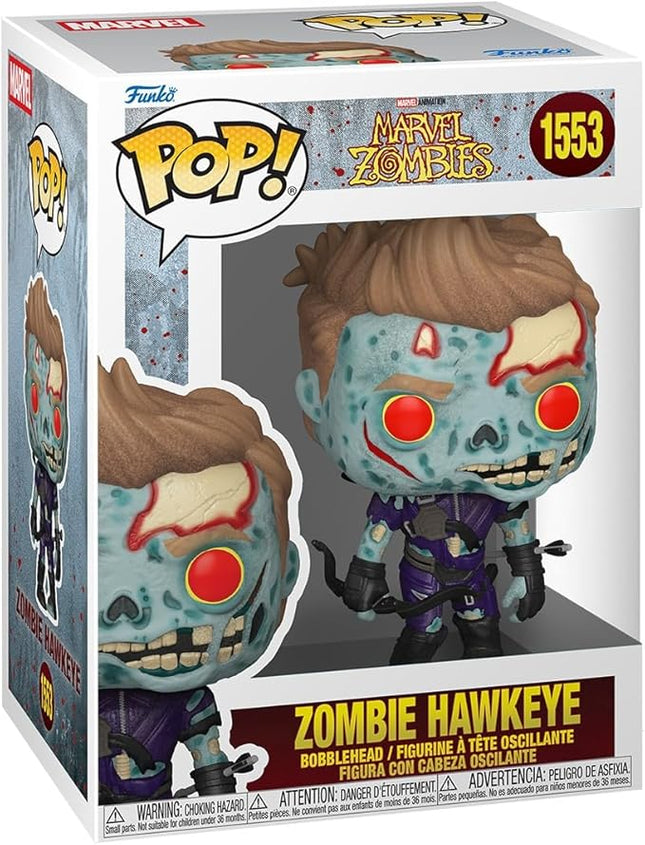 Funko Pop! Marvel: Marvel Zombies - Zombie Hawkeye - Collectable Vinyl Figure - Gift Idea - Official Merchandise - Toys for Kids & Adults - Comic Books Fans - Model Figure for Collectors and Display