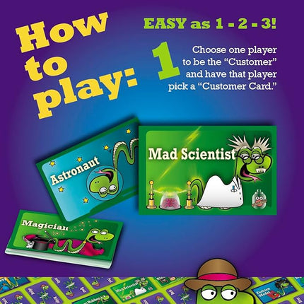 SNAKE OIL - The Silly Selling Party Game - Funny Group 3-10 Player Card Games - Fun Travel Activity for Friends and Family - Joke Juice Expansion for Ages 8+