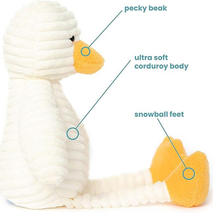 Cute Stuffed Animal Pillow Duck Plush Toy Pillow Kawaii Plushies with Squishy Plush Pillow Cute Plushies for Girls and Boys Squishmallow