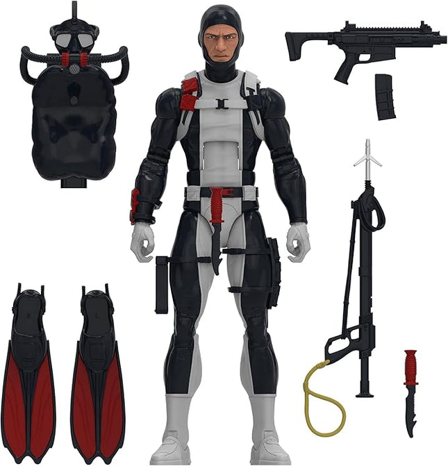 G.I. Joe Classified Series Edward “Torpedo” Leialoha,Collectible Action Figures,73,6 inch Action Figures for Boys & Girls, with 6 Accessories