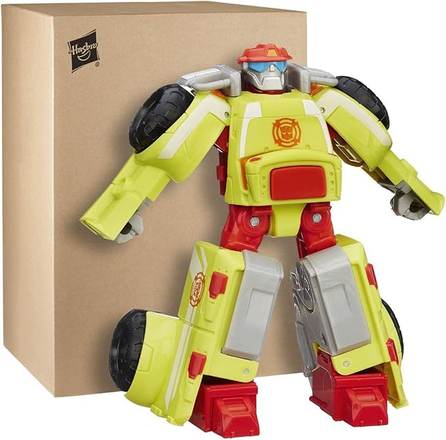 Transformers Hasbro Playskool Heroes Rescue Bots Heatwave The Fire-Bot Action Figure, Ages 3-7 (Amazon Exclusive)