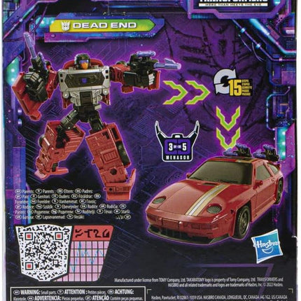 Transformers Toys Generations Legacy Deluxe Dead End Action Figure - Kids Ages 8 and Up, 5.5-inch