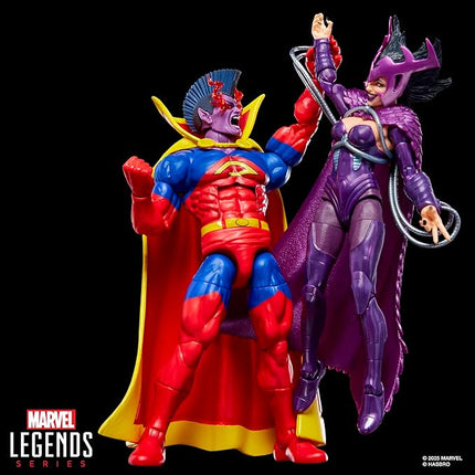 X-Men Marvel Legends Series Deathbird & Marvel’s Gladiator Two-Pack, 2 Comics-Inspired Collectible 6-Inch Scale Action Figures