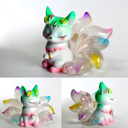 Nine-Tailed Fox Mystery Box Figures Blind Boxes Toy Collection Desk Accessories Home & Office Decoration