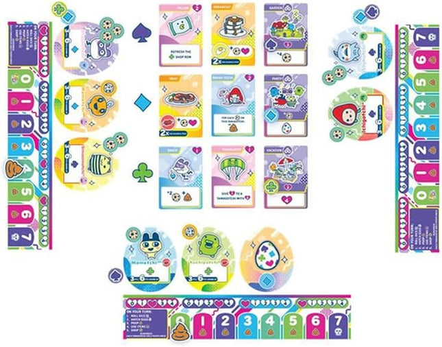 Tamagotchi Collections - The Quirky Tomagotchi Management Game: Feed, Play, and Care for Your Friends. for Ages 8 Years and up - 2 to 4 Players