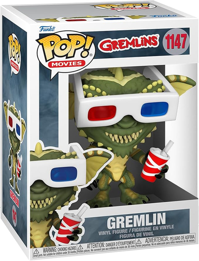 Funko Pop Movies: Gremlins - Gremlin with 3D Glasses - Collectable Vinyl Figure - Gift Idea - Official Merchandise - Toys for Kids & Adults - Horror Fans - Model Figure for Collectors and Display