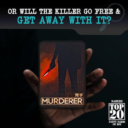 Grey Fox Games Deception: Murder in Hong Kong Board Game | Social Deduction | 4-12 Players | 20 Minutes