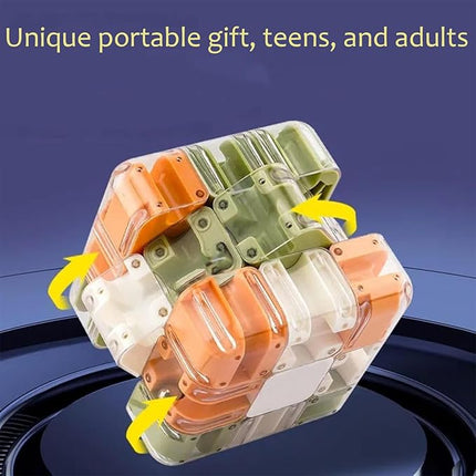 Large Labyrinth 3D Puzzles Maze Cube - Engaging Brain Teaser Toy, catalogto 3D Magic Cube Maze Ball Puzzles, Cultivate Logical Thinking for Adults Teens (2 pcs)