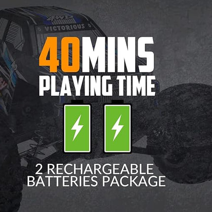 RACENT RC Truck 1:16 4x4 All Terrain RC Car 40KPH High Speed Remote Control Cars for Adults