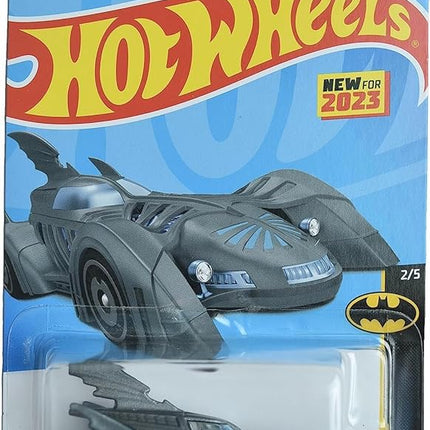 Hot Wheels Batman Forever Batmobile, Batman 2/5 [Gray] 55/250