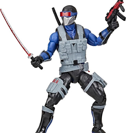 G.I. Joe Classified Series #165, Snake Eyes V4, Collectible 6 Inch Action Figure with 7 Accessories