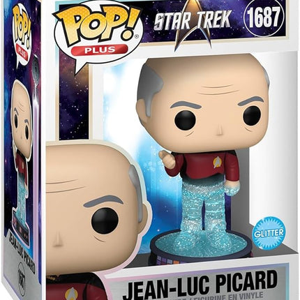 Funko Pop Plus: Star Trek Transporter - Jean-Luc Picard - Star Trek Generations - Collectable Vinyl Figure - Gift Idea - Official Merchandise - Toys for Kids & Adults - Video Games Fans