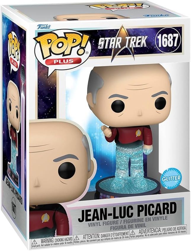 Funko Pop Plus: Star Trek Transporter - Jean-Luc Picard - Star Trek Generations - Collectable Vinyl Figure - Gift Idea - Official Merchandise - Toys for Kids & Adults - Video Games Fans