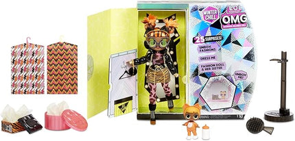 L.O.L. Surprise! O.M.G. Winter Chill Missy Meow Fashion Doll & Baby Cat Doll with 25 Surprises