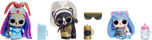 L.O.L. Surprise! Hair Pets with 10 Surprises- Collectible Pet with Real Hair, Including Music Themed Accessories, Holiday Toy, Great Gift for Kids Girls Boys Ages 4, 5, 6+ Years Old - Assorted Toy