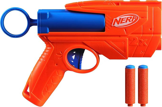 Nerf N Series Ward Blaster, 2 N1 Darts Compatible Only N Series Blasters, Kids Outdoor Games, Ages 8+