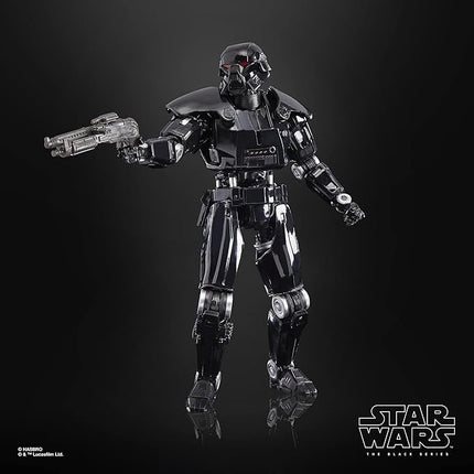 STAR WARS The Black Series Dark Trooper Toy 6-Inch-Scale The Mandalorian Collectible Action Figure, Toys for Kids Ages 4 and Up