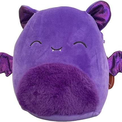Squishmallow 8" Blas The Bat- Officially Licensed Kellytoy Plush - Collectible Soft & Squishy Halloween Stuffed Animal Toy Gift for Kids, Girls & Boys - 8 Inch