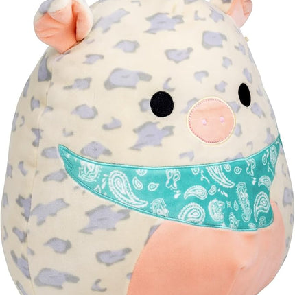 Squishmallows 12" Rosie The Pig - Official Jazwares - Adorable Pink Piggy Plush Stuffed Animal - Soft Cuddly Pig Toy for Kids & Adults - Perfect Farm Animal Gift, Nursery Décor & Comfort Pillow