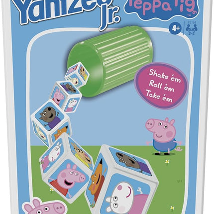 Hasbro Gaming Yahtzee Jr.: Peppa Pig Edition Board Game for Kids Ages 4 and Up, Counting and Matching Game for Preschoolers (Amazon Exclusive)