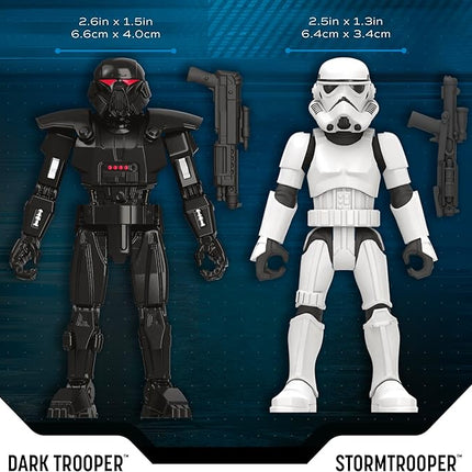 STAR WARS Mission Fleet, 2.5-Inch Scale Mandalorian Action Figure Set with 6 Figures & 8 Accessories, Toys for 4 Year Old Boys & Girls (Amazon Exclusive)