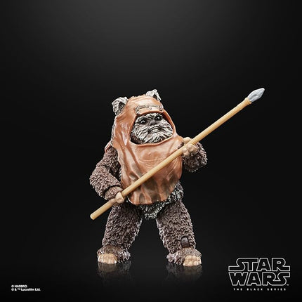 STAR WARS The Black Series Wicket, Return of The Jedi 40th Anniversary 6-Inch Collectible Action Figures, Ages 4 and Up