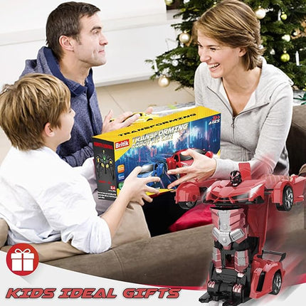 Transform Remote Control Car Toy for Kids 4 5 6 7 8, Remote Control Car for Boys 4-7, Transform Cars for Boys 4-6, Toy Car 5 Year Old Boy, Toys for 3 4 5 6 7 8 9 10 11 12 Years Old Boy