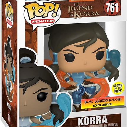 Funko POP! Animation Legend of Korra - Korra (Glow in The Dark & Metallic), Exclusive