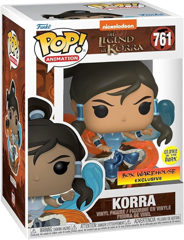 Funko POP! Animation Legend of Korra - Korra (Glow in The Dark & Metallic), Exclusive