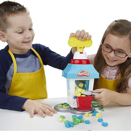 Play-Doh Kitchen Creations Popcorn Party Play Food Set with 6 Non-Toxic Cans