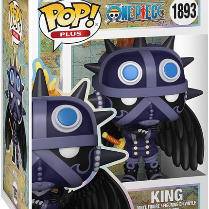 Funko Pop Plus: One Piece - King - Collectable Vinyl Figure - Gift Idea - Official Merchandise - Toys for Kids & Adults - Anime Fans - Model Figure for Collectors and Display
