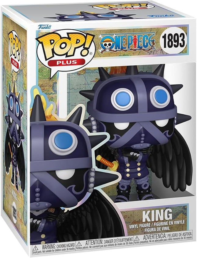 Funko Pop Plus: One Piece - King - Collectable Vinyl Figure - Gift Idea - Official Merchandise - Toys for Kids & Adults - Anime Fans - Model Figure for Collectors and Display