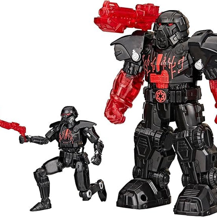 STAR WARS Epic World of Action Dark Trooper Mech Force Suit, 6.5-Inch Mech Suit & 4-Inch Action Figure, Toys for Boys & Girls Ages 4+