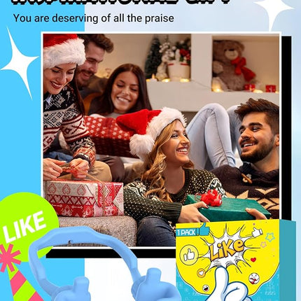 Stocking Stuffers for Teen Boys Girls Kids Christmas: Thumbs Up Lazy Phone Stand Holder Gift for Men Women Adults Funny Gadgets Teenage Dad Father Mom Husband Wife Who Have Everything Cute Things