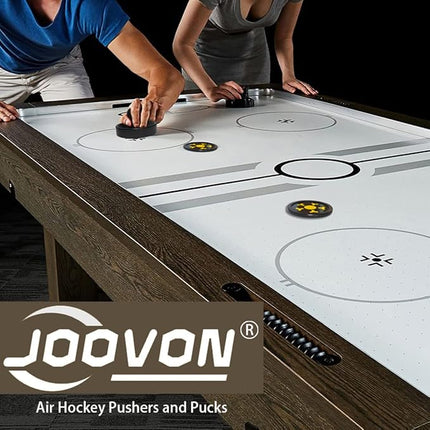 Air Hockey Pushers and Air Hockey Pucks, Non-Slip Strikers and Dynamic Pucks for Air Hockey Table Game for Adults and Kids,Replacement Accessories for Game Tables