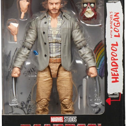 Marvel Legends Series Headpool Logan, Deadpool & Wolverine Collectible 6 Inch Action Figure for Adults Ages 14 and Up