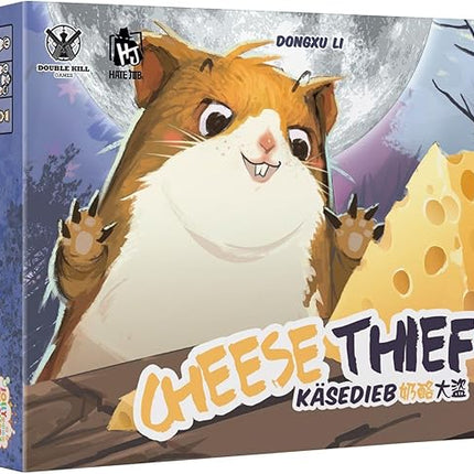 Cheese Thief Board Game | Party Game for Family to find Out who Steal The Cheese | Hidden Roles & Bluffing | Ages 8+ | for 4 to 8 Players | 10-Minute Playtime