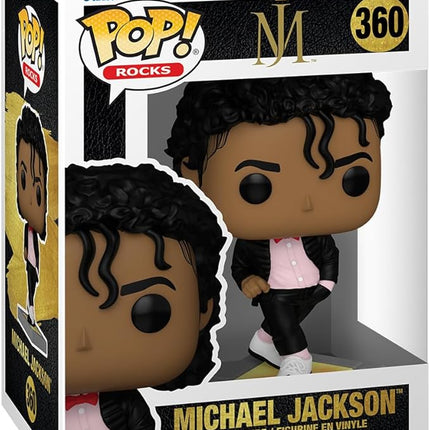 Funko POP! Rocks: Michael Jackson - (Billie Jean) - Collectable Vinyl Figure - Gift Idea - Official Merchandise - for Kids & Adults - Music Fans - Model Figure for Collectors and Display